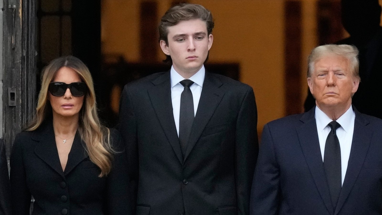 How tall is Barron Trump? Former President's last born observed at